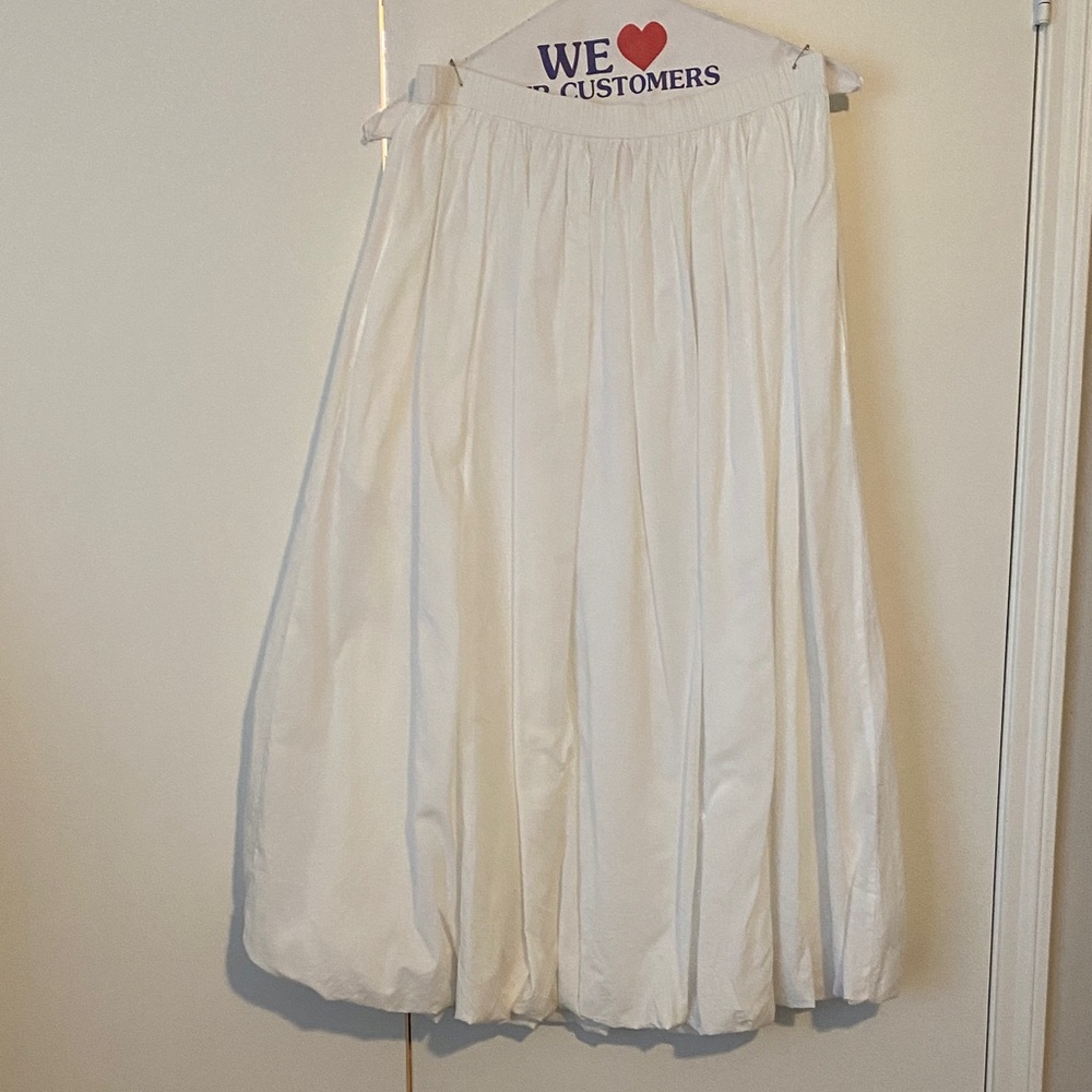 Lucky Brand Cream A-Line Skirt